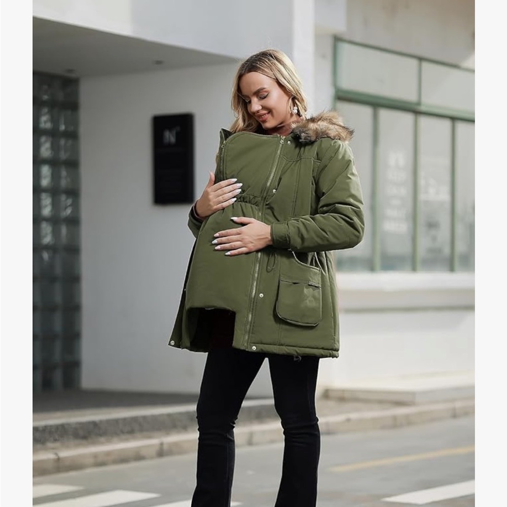 Maacie Convertible Maternity Winter Parka Coat